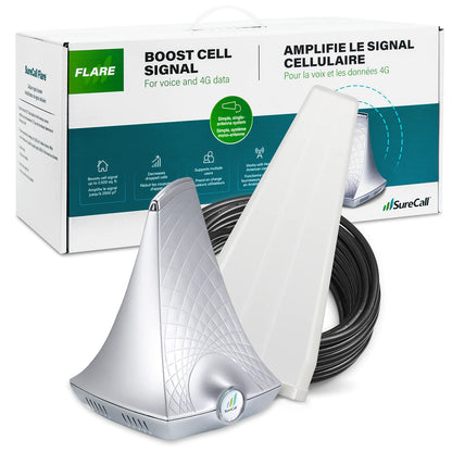 SureCall - Flare 3.0 4G LTE 5G Cell Phone Signal Booster Kit